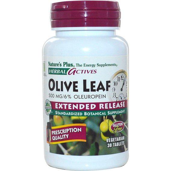 Екстракт оливи Nature's Plus Olive Leaf 30 Veg Tabs (NTP7346)