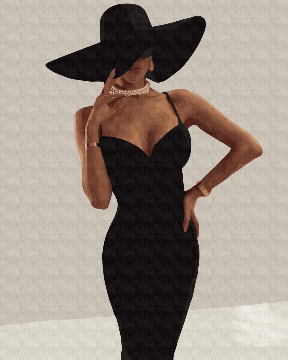 Картина по номерам Мадемуазель 40х50 (GX44623)