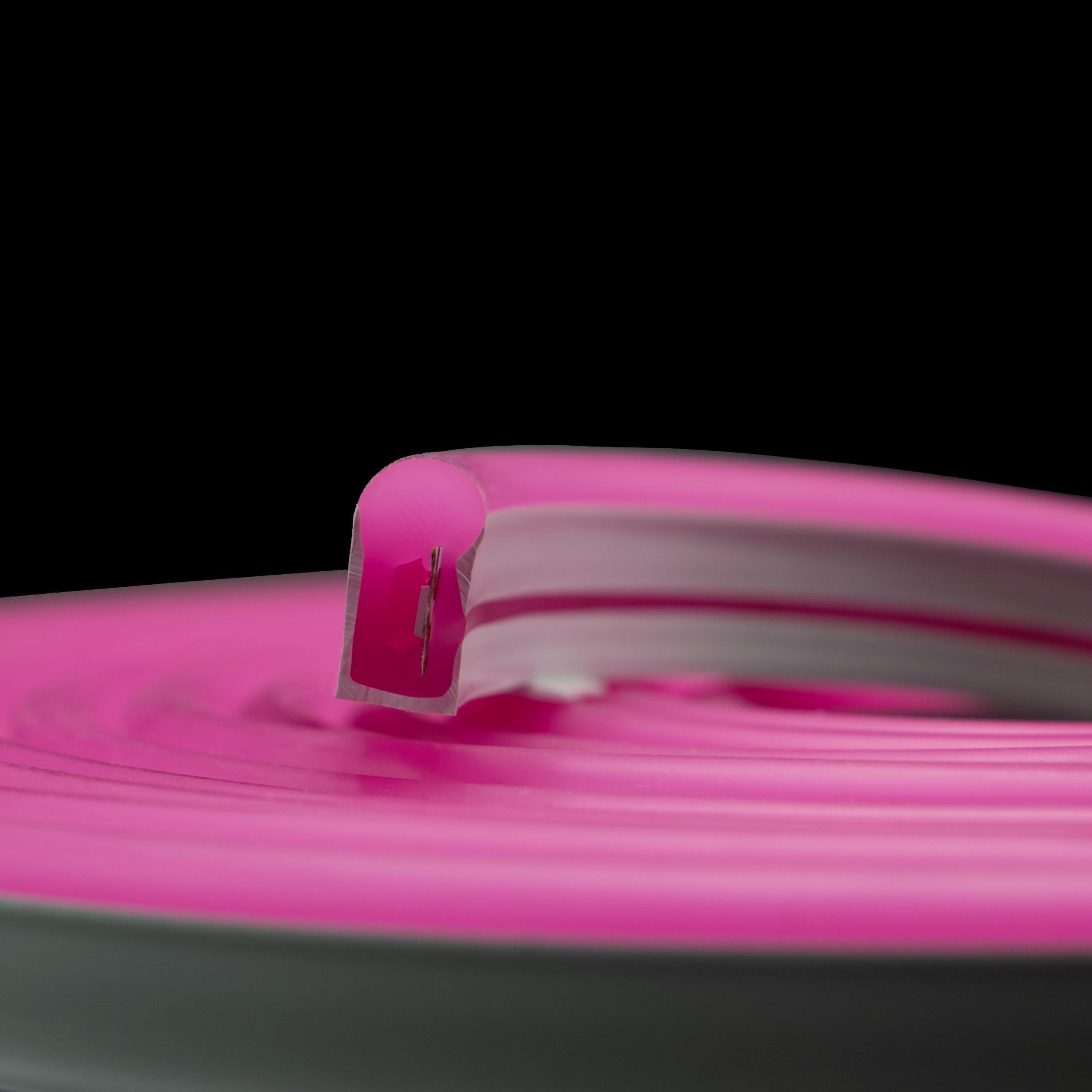 Світлодіодна стрічка неонова Prolum Series SF 8x16 IP68 12V Світло-рожевий (120043) - фото 4 Світлодіодна стрічка неонова Prolum Series SF 8x16 IP68 12V Світло-рожевий (120043) - фото 4