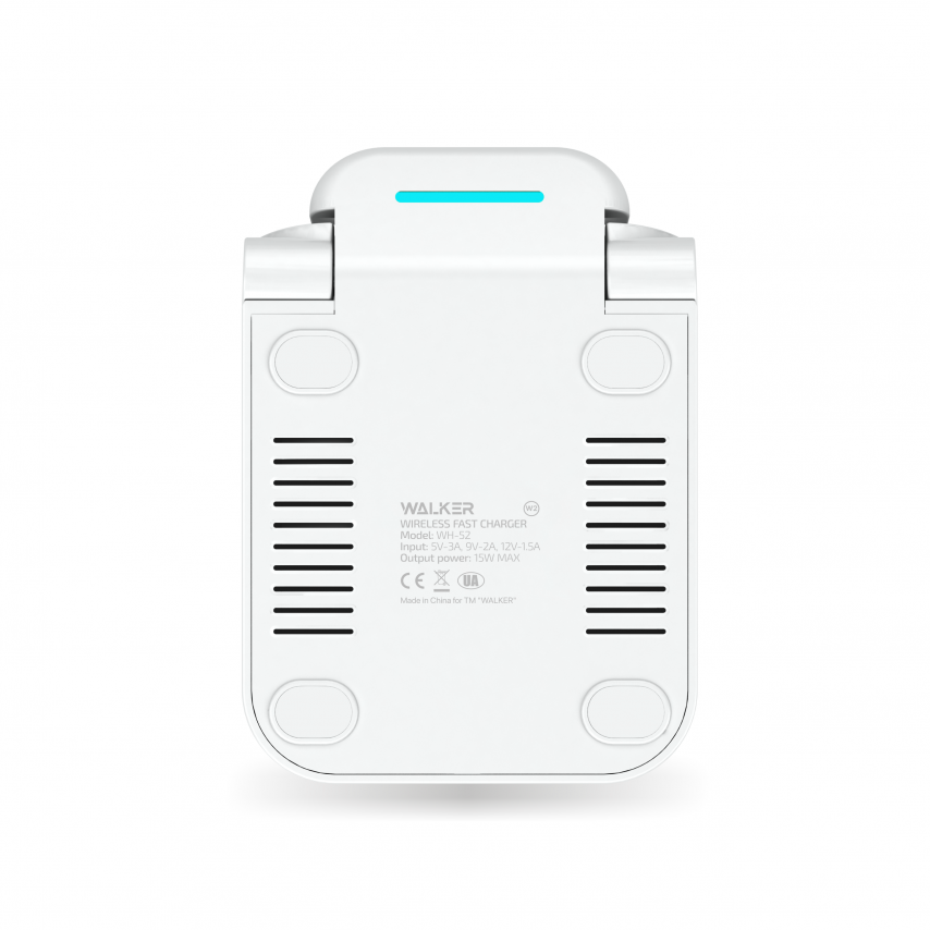 Зарядное устройство для беспроводной связи Walker White (WH-52 15W) - фото 12 Зарядное устройство для беспроводной связи Walker White (WH-52 15W) - фото 12