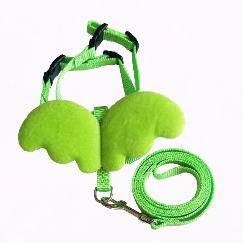 Поводок для собак с крыльями ангела S Light Green (353534)