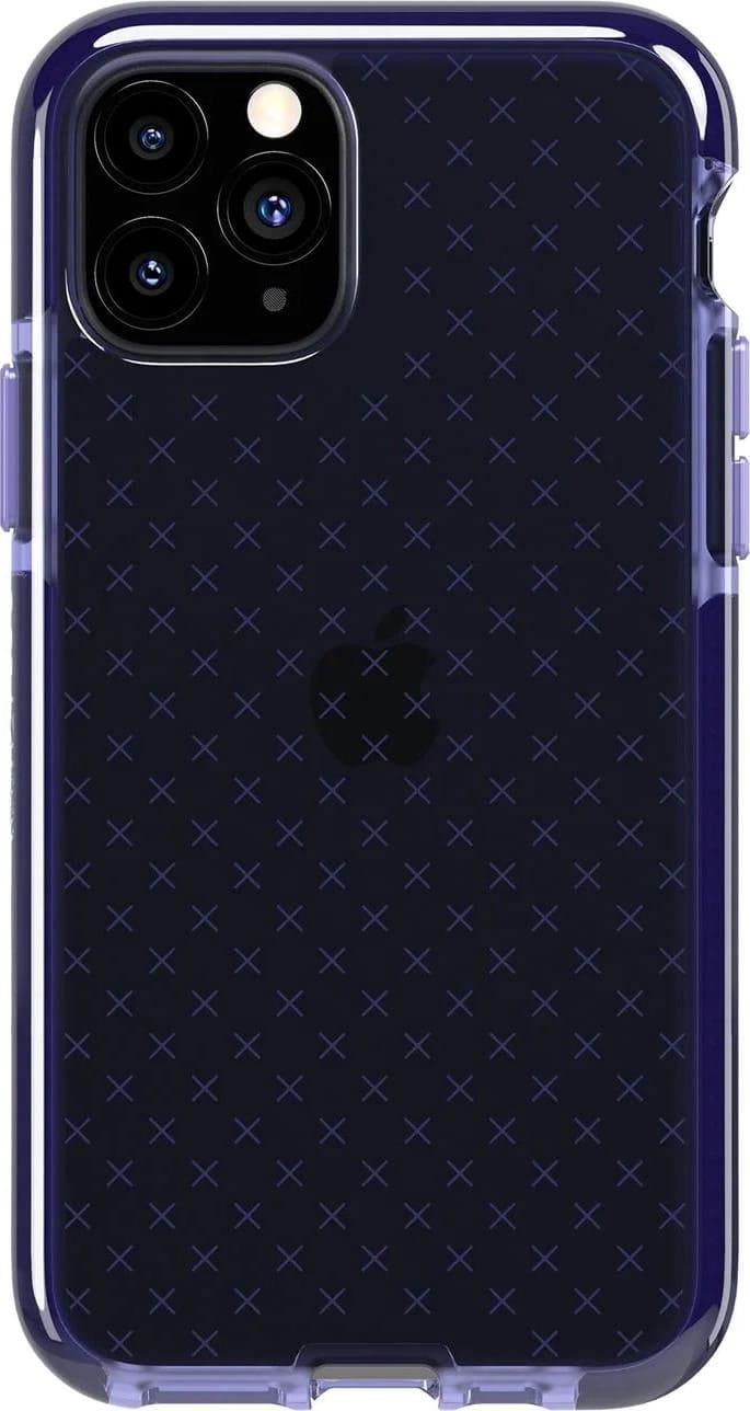 Чехол противоударный силиконовый Tech21 Evo Check для Iphone 11 Pro 5,8" Indigo (T21-7228)