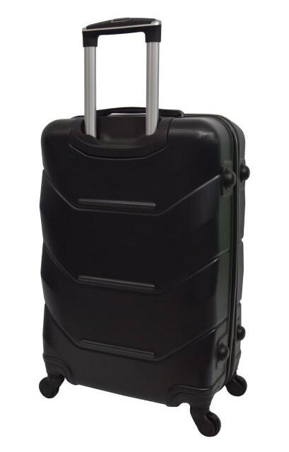 Валіза пластикова Bonro 10500407 S на 4 колесах Чорний (CEKRBBO407SM4CER) - фото 2