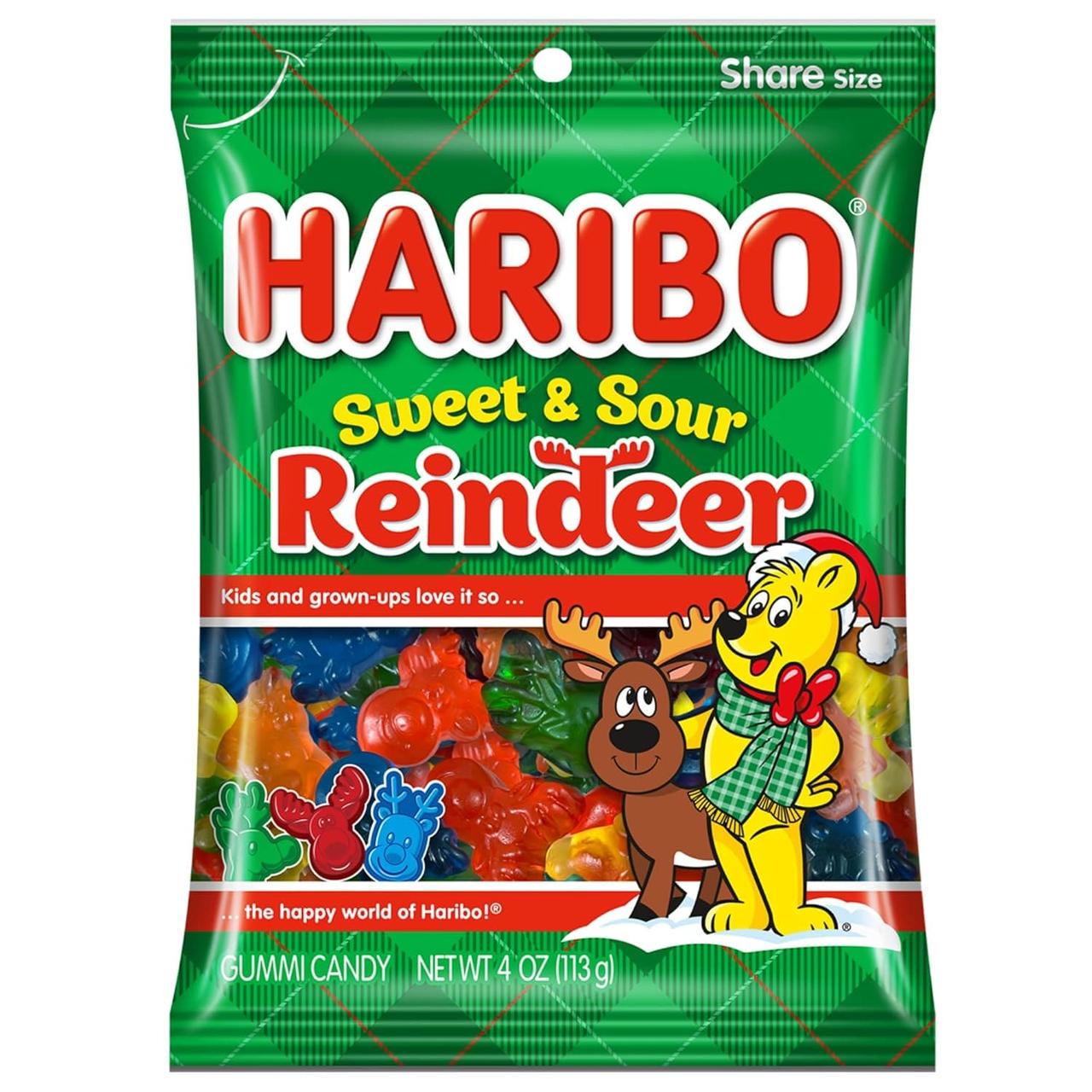 Конфеты жевательные Haribo Sweet and Sour Reindeer 113 г (2820129475)
