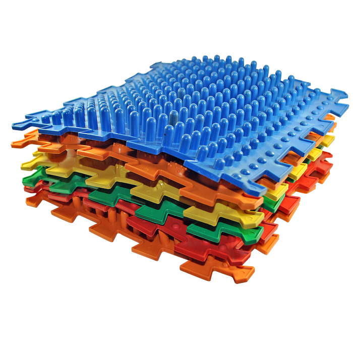 Розвиваючий килимок масажний ортопедичний Ortek Їжачки 1 ел. 26x26 см (OR00001449) - фото 7 Розвиваючий килимок масажний ортопедичний Ortek Їжачки 1 ел. 26x26 см (OR00001449) - фото 7