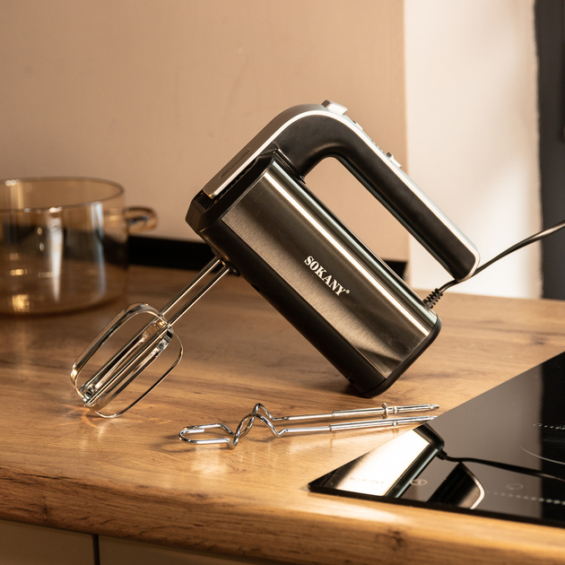 Миксер ручной Sokany CX-6651 800 Вт (70679) - фото 11 Миксер ручной Sokany CX-6651 800 Вт (70679) - фото 11