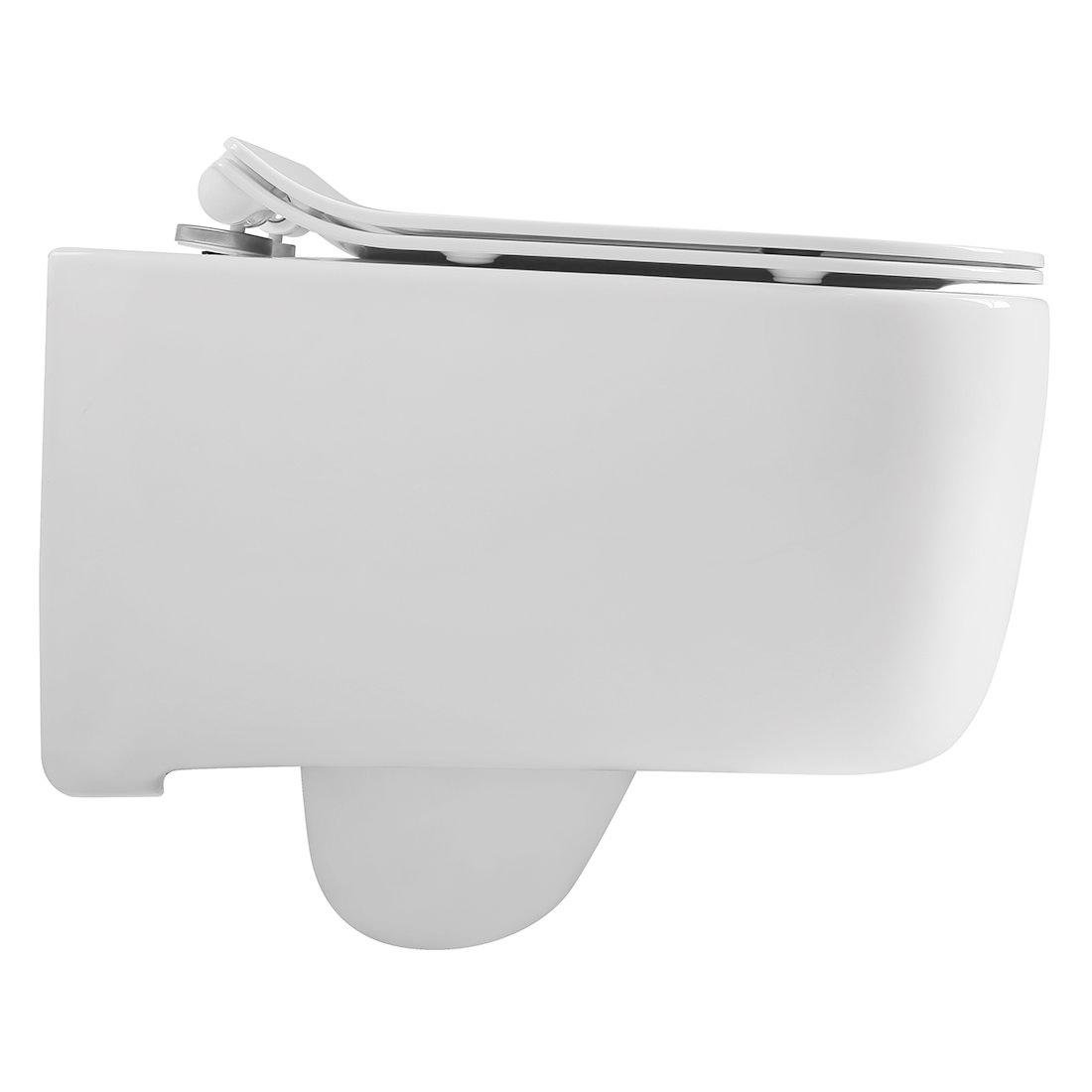 Унітаз підвісний VOLLE HIPPO 13-44-202 безобідковий із сидінням з мікроліфтом (71853) - фото 3 Унітаз підвісний VOLLE HIPPO 13-44-202 безобідковий із сидінням з мікроліфтом (71853) - фото 3