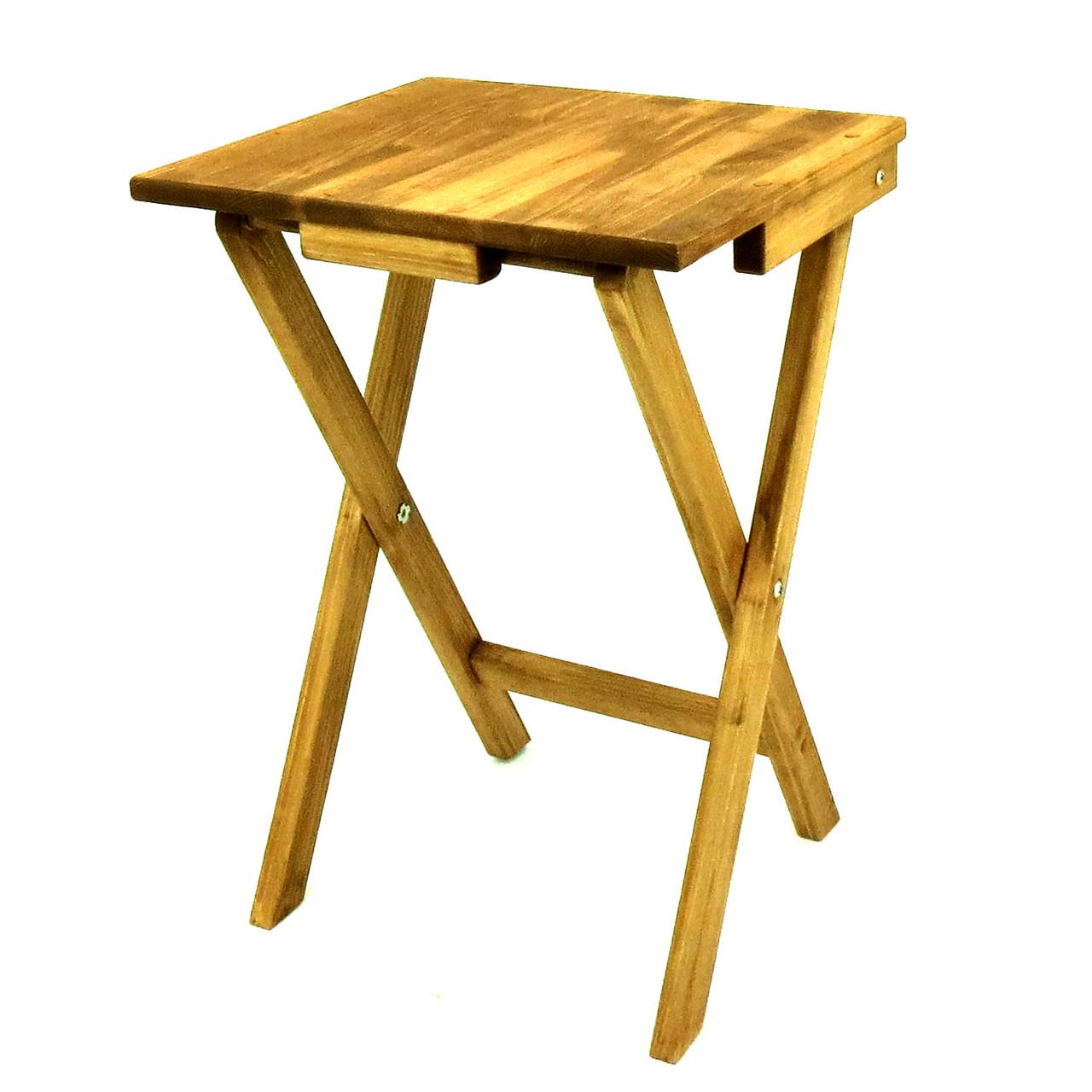 Столик розкладний з дерева Дарлінг Мускат (СУН-000107) - фото 4 Столик розкладний з дерева Дарлінг Мускат (СУН-000107) - фото 4