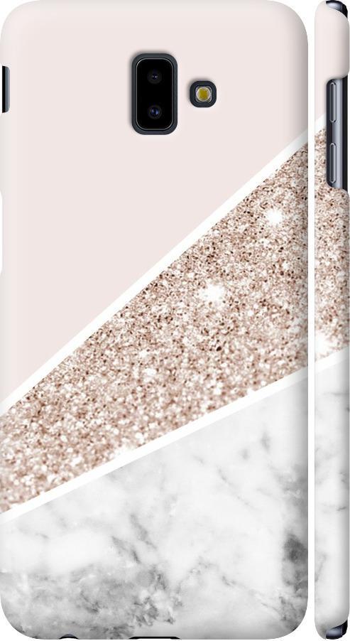 Чехол на Samsung Galaxy J6 Plus 2018 Пастельный мрамор (4342m-1586-42517)