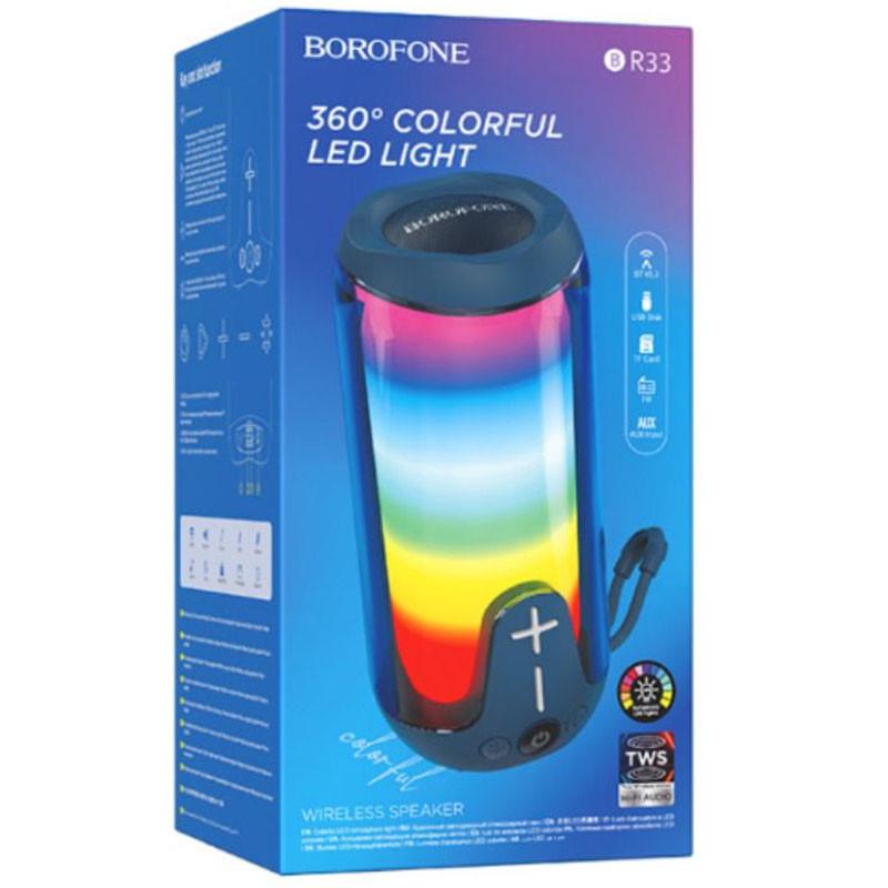 Портативна колонка Bluetooth Borofone BR33 Pulse color sports Navy Blue (00000067808_4) - фото 2