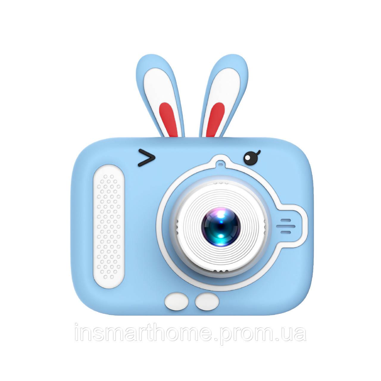 Фотоапарат дитячий цифровий X900 Rabbit Blue (582622) - фото 3