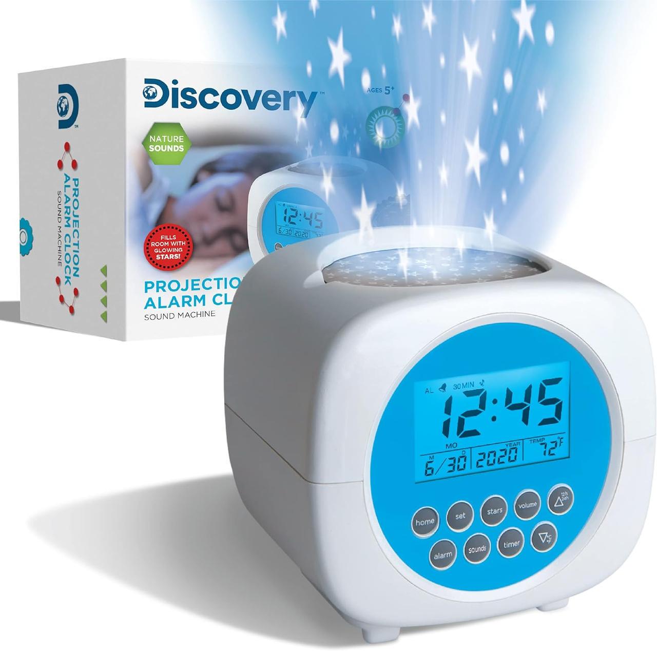 Детский звуковой будильник Discovery Kids с проекцией звезд (2044208084)