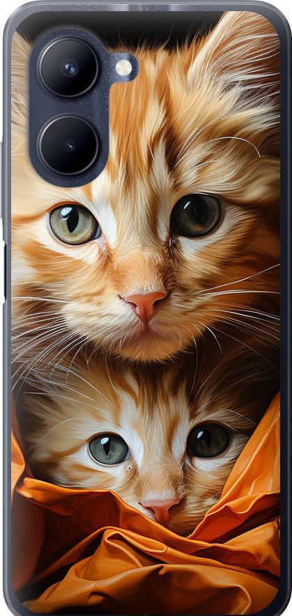 Чохол на Realme C33 Котики 2 (5664u-2870-42517) Чохол на Realme C33 Котики 2 (5664u-2870-42517)