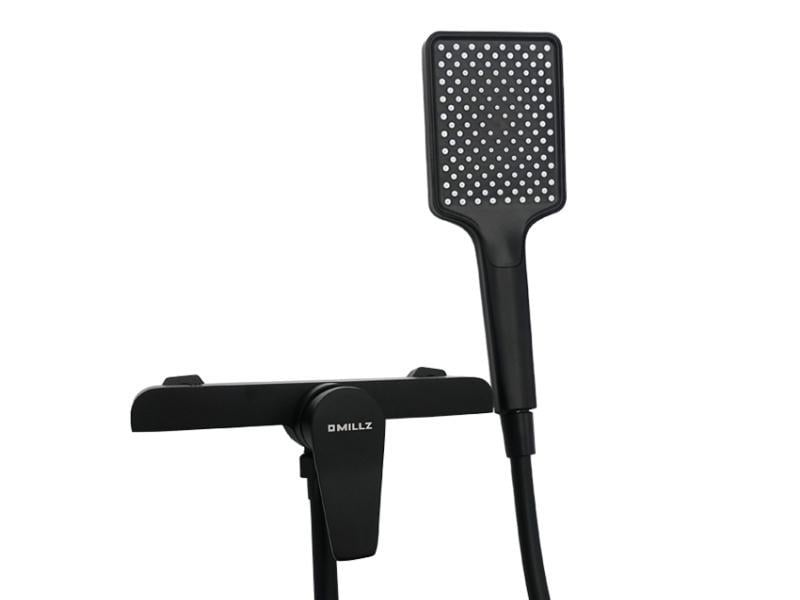 Смеситель для душа MILLZ MRS-AL-E2 1/10 Black (ТР-00026966)