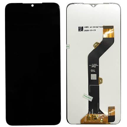 Дисплей для Tecno Spark 7 KF6n із сенсорним склом Чорний (30577000004873)