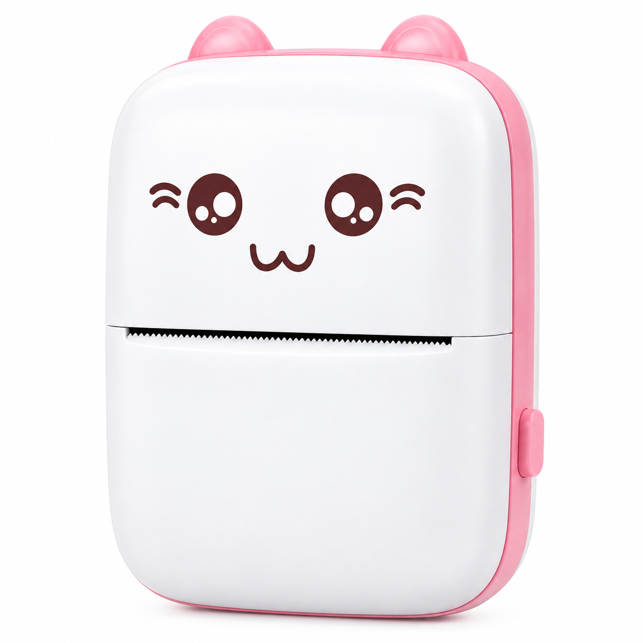 Карманный термопринтер Mini Printer для смартфона Розовый (64839)