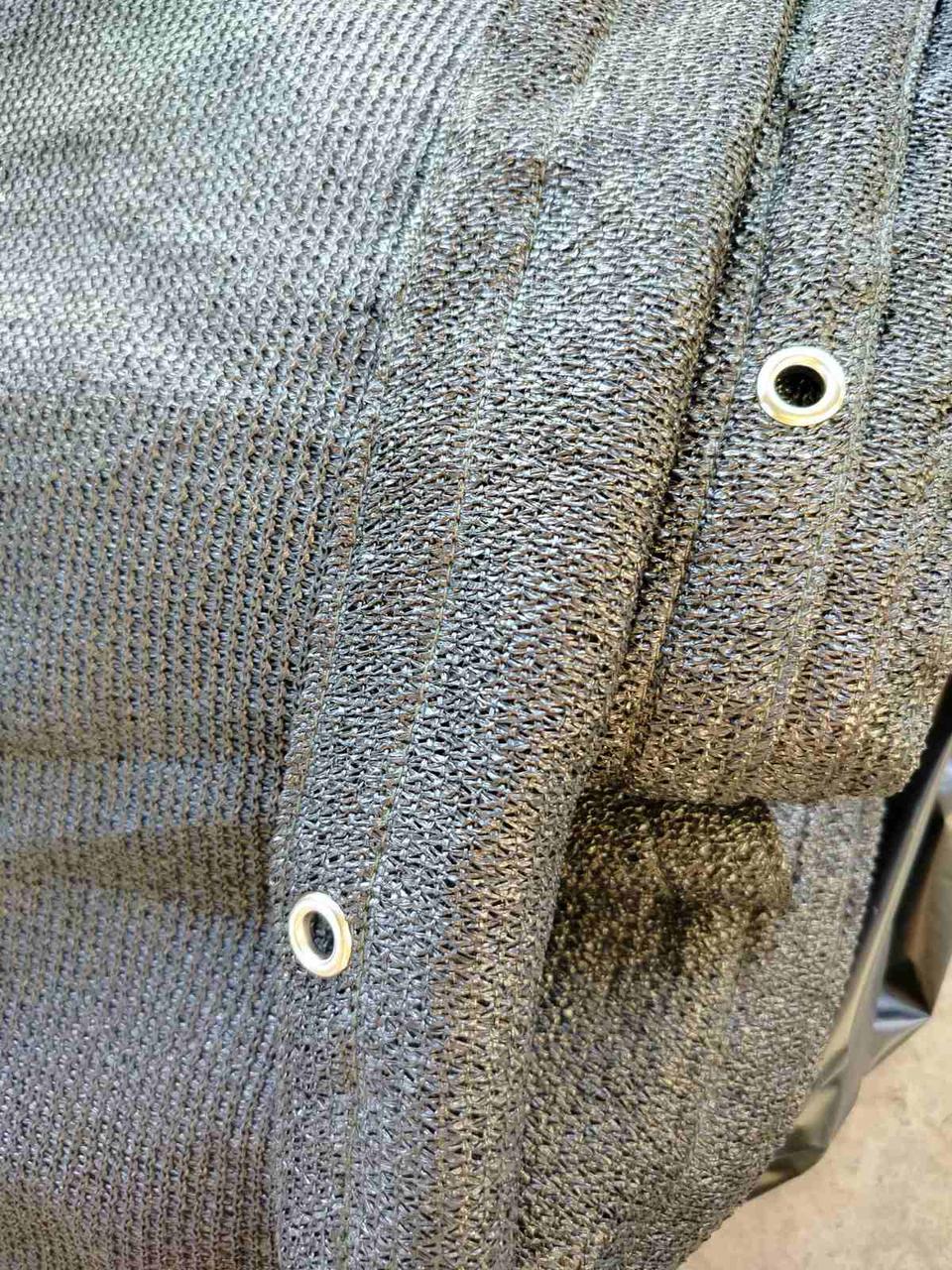 Сітка затіняюча Growtex з люверсами 95% 2х5 м Графіт - фото 2