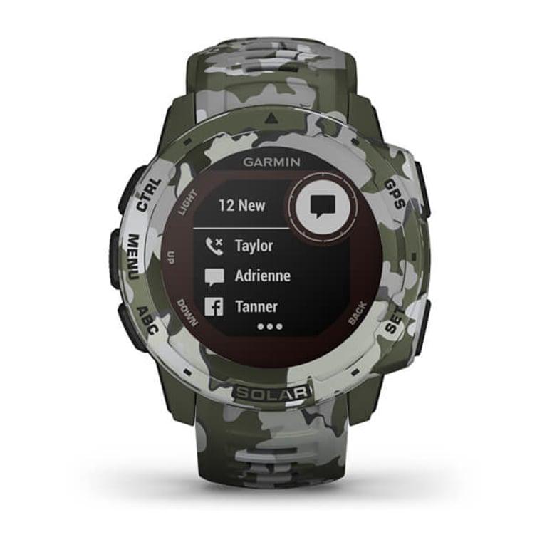 Смарт-годинник Garmin Instinct Solar Lichen Camo (010-02293-06/010-02293-16) - фото 8
