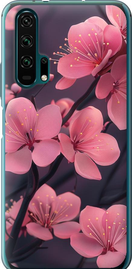 Чехол на Huawei Honor 20 Pro Пурпурная сакура (6075u-1702-42517)