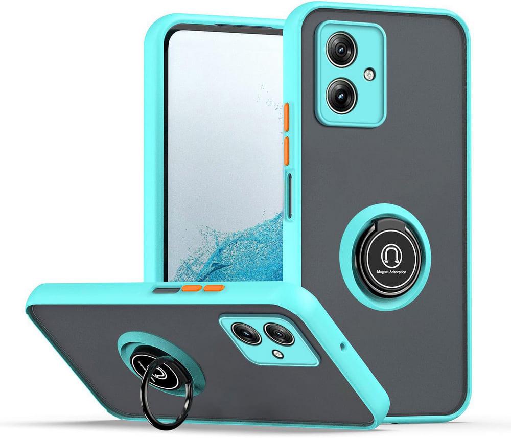 Защитный чехол MatteLuxe Motorola G54 (с кольцом) Light Blue (38252-0B)