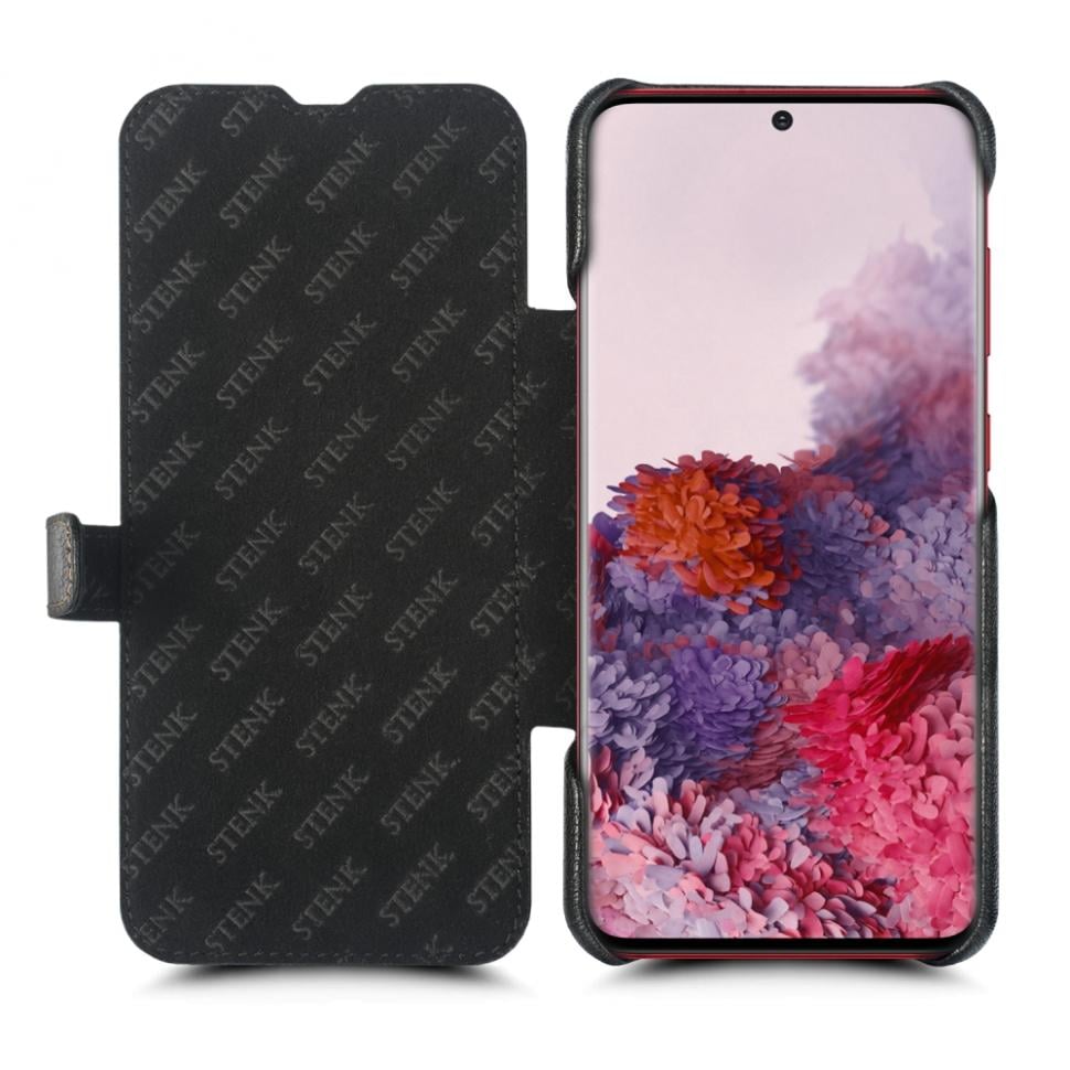 Чехол книжка Stenk Premium для Samsung Galaxy S20 Черный (68575)
