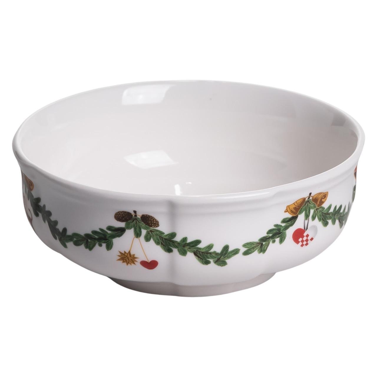 Столовый набор посуды новогодний ROYAL 32 предмета на 6 человек фарфоровый (YY78-11A) - фото 3