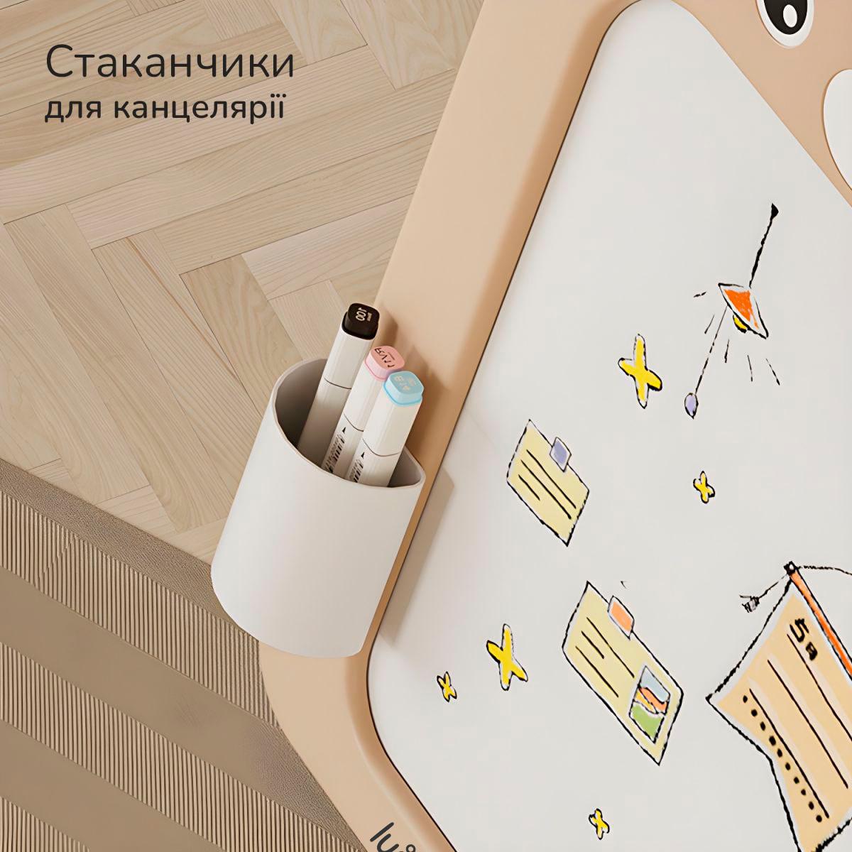 Мольберт детский двухсторонний Lumpurini Missi Vario Comodo со стулом/с конструктором/магнитной доской для рисования (dfd44235) - фото 6