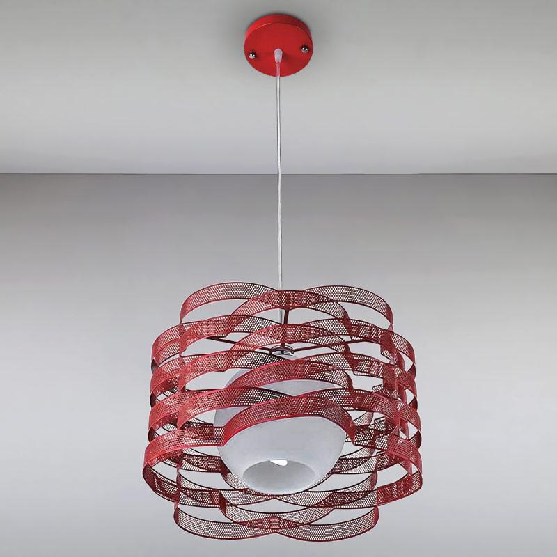Люстра Light House LS-11028-1 подвесная Красный (9109)