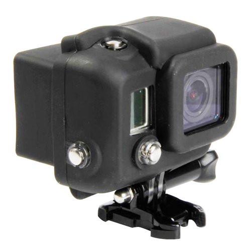 Чехол силиконовый Box Case экшн-камер GoPro Hero 3 3 4 4 № XTGP99 Черный - фото 2