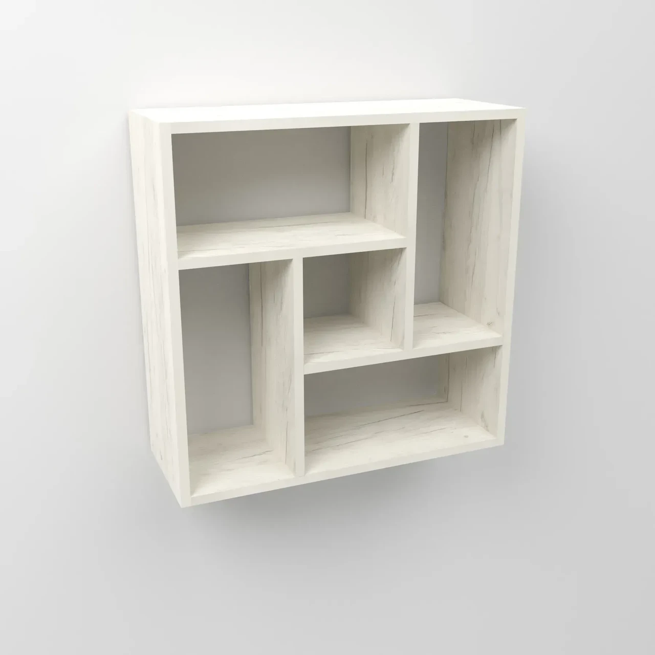 Полиця навісна Kontinent П-3 61х23х61 см Дуб Крафт Білий (52489201) - фото 4