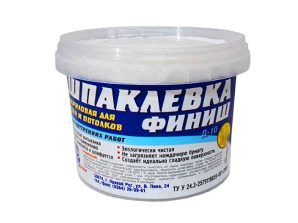 Шпаклівка Родаcolor акрилова Фініш3,5 кг (07665)