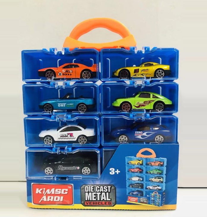 Ігровий набір машинок ToyCloud у кейсі 10 шт. (2709584760) - фото 8 Ігровий набір машинок ToyCloud у кейсі 10 шт. (2709584760) - фото 8