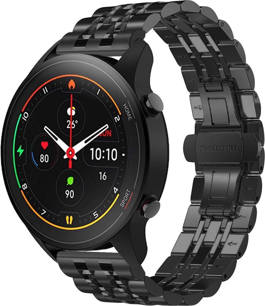 Браслет металлический Spinye для Xiaomi Mi Watch (22мм) Black (28961-2B)