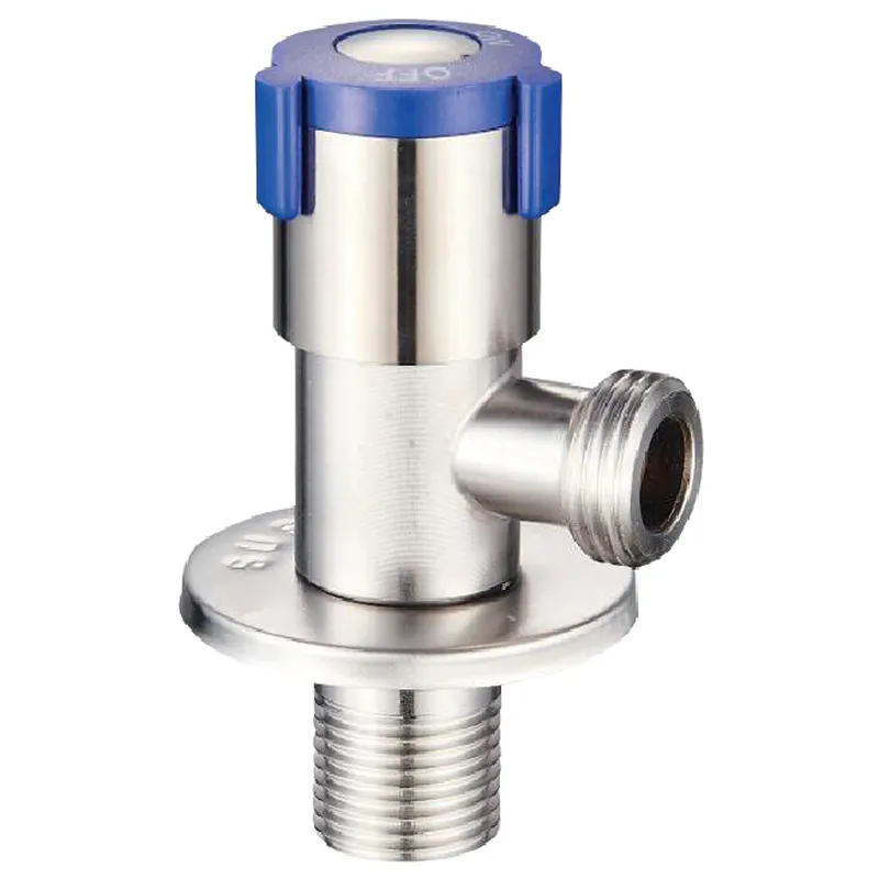 Кран для подключения сантехприборов Zerix VAL-06 1/2x1/2" Синий (ZX5099)