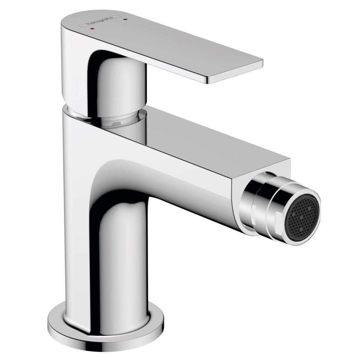 Змішувач для біде Hansgrohe Rebris E з донним клапаном pop-up Chrome (72211000)