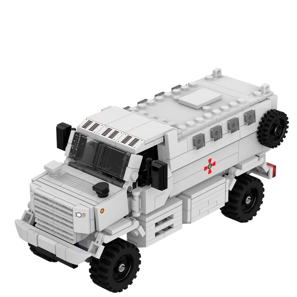 Конструктор Limo Toy Военная техника из пластика на 377 дет. Серый (150-98-KB005)