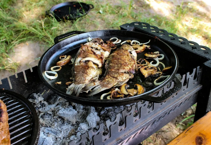 Котел чугунный азиатский Brizoll с чугунной крышкой-сковородкой 8 л (KA08-2) - фото 11 Котел чугунный азиатский Brizoll с чугунной крышкой-сковородкой 8 л (KA08-2) - фото 11