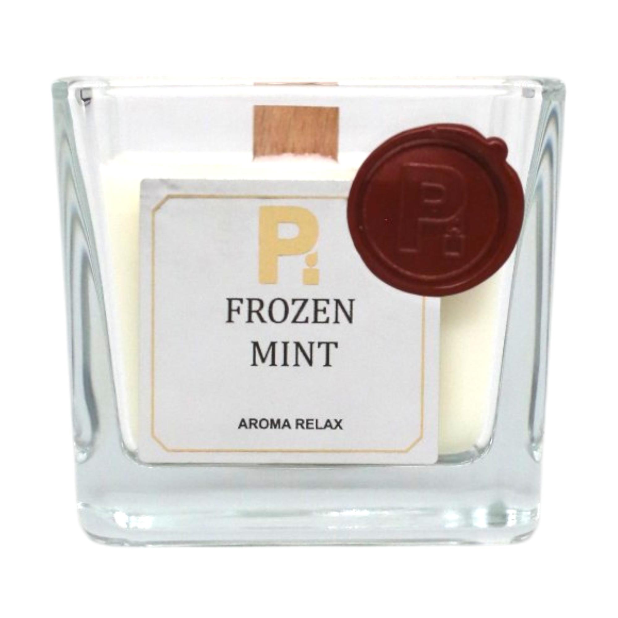 Свеча в стакане Pako Frozen&Mint соевая 7x7 см (НФ-00007788) - фото 2