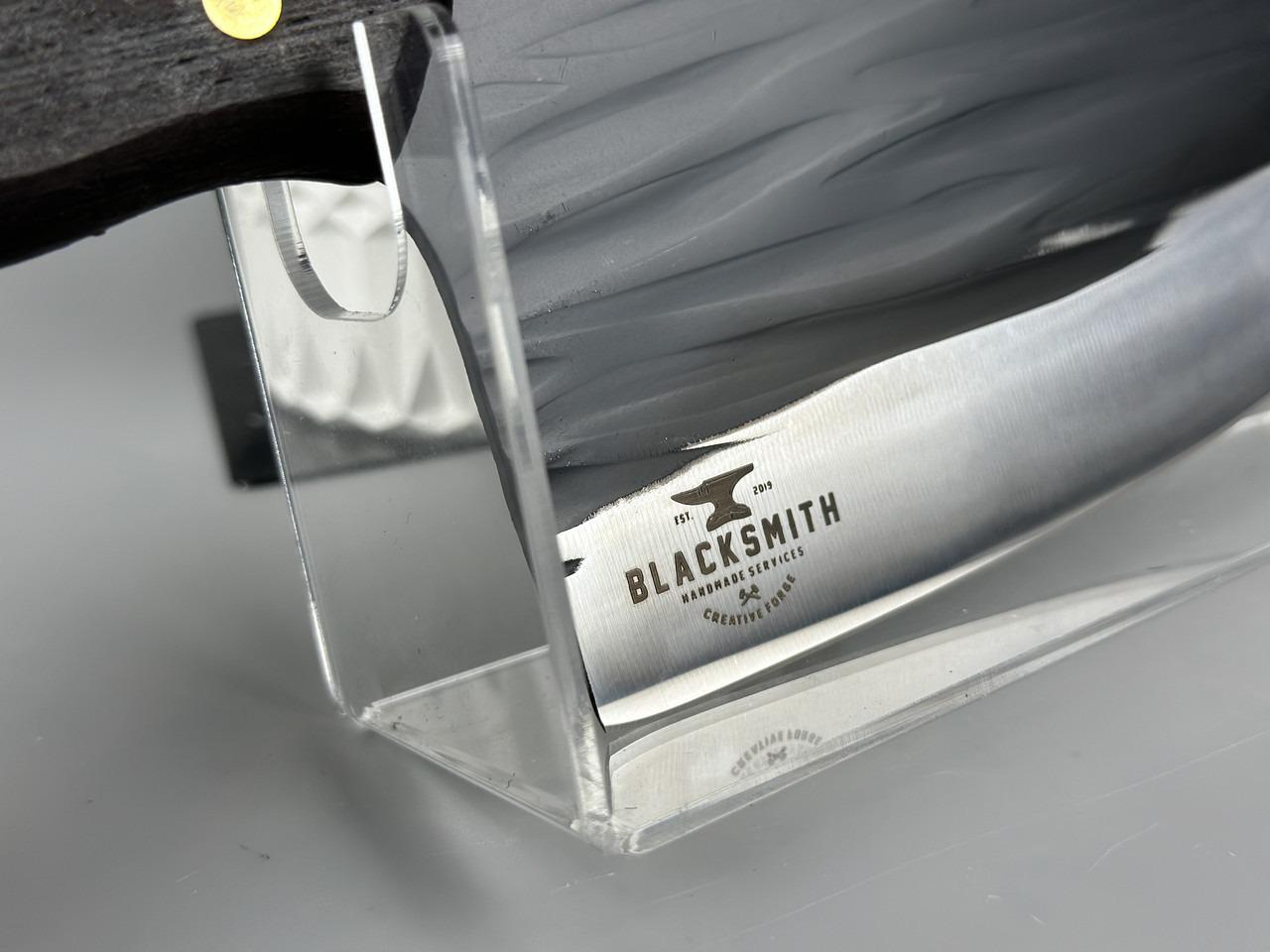 Нож-топор кухонный Blacksmith универсальный для нарезки (2186) - фото 7