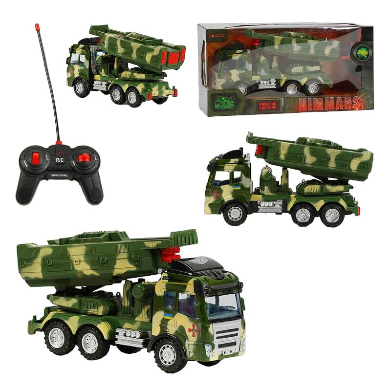 Машина на радіокеруванні Himmars з світлом та звуком на батарейках 27 MHz Hakki (135084) - фото 2 Машина на радіокеруванні Himmars з світлом та звуком на батарейках 27 MHz Hakki (135084) - фото 2