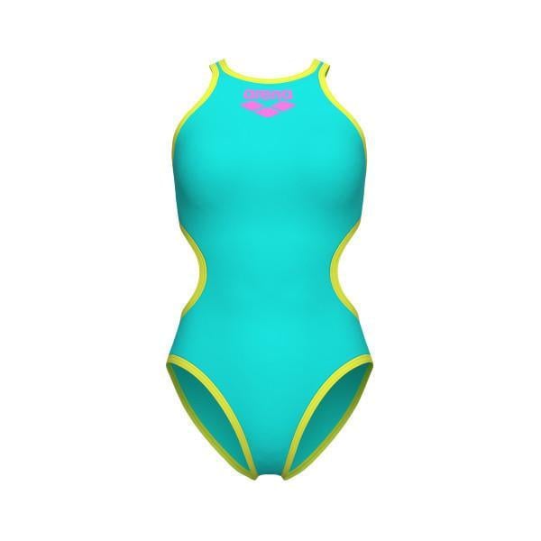 Купальник закритий для жінок Arena ONE BIGLOGO ONE PIECE Жен р. 38 Блакитний (001198-839 38) - фото 1