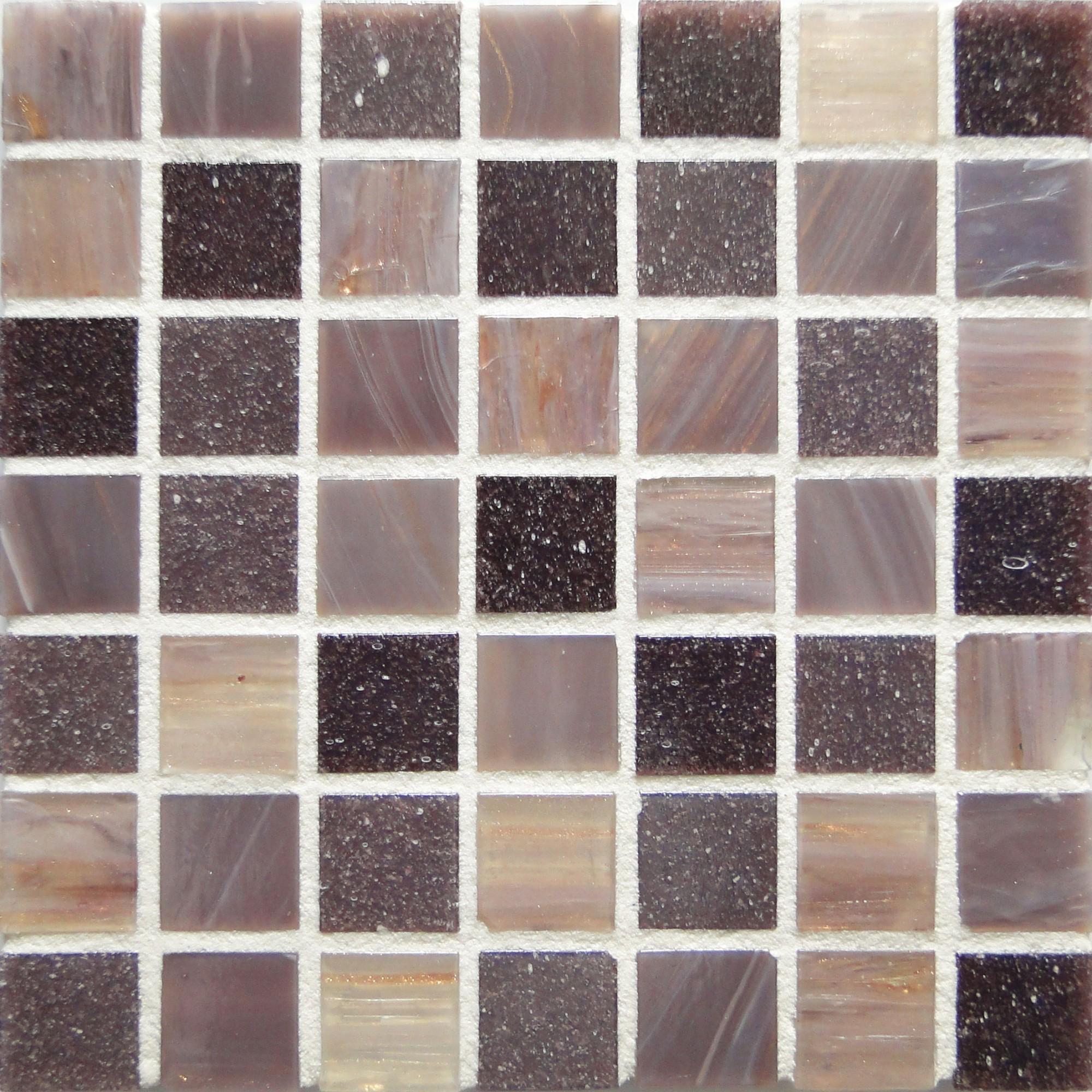 Скляна мозаїка плитка D-CORE Мікс IM-22 327х327 мм