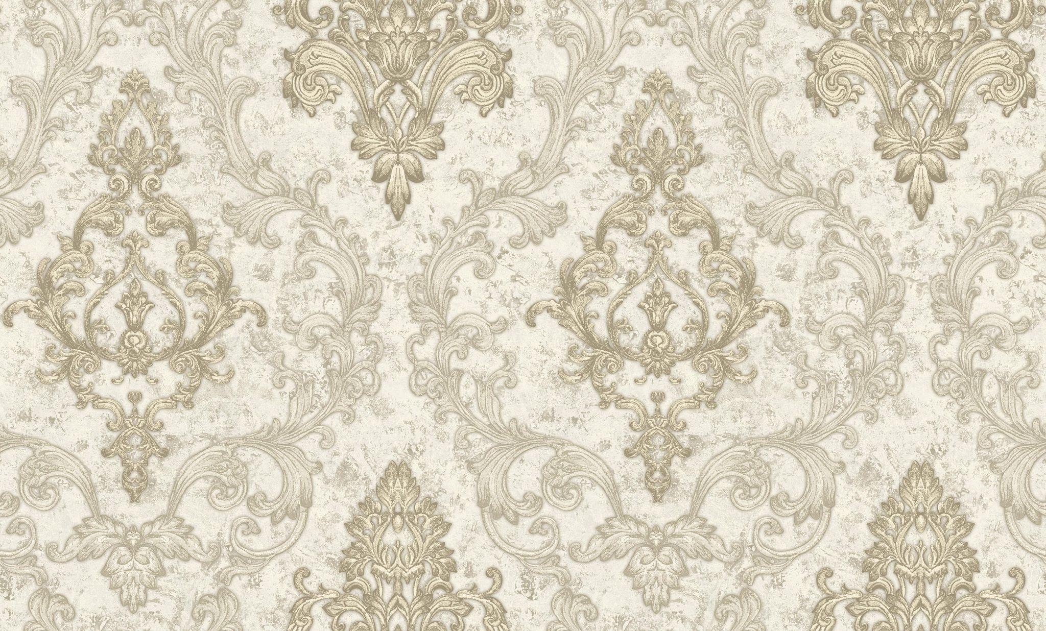 Обои виниловые на флизелиновой основе Yuanlong Palatium 9612 Бежевый