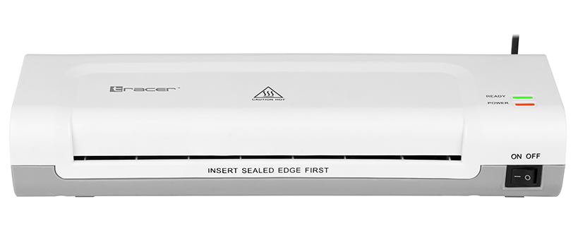 Ламінатор для паперу Tracer TRL-5-A4 WH TRANIS47266 А4 28 см/хв 40х15х5 см з гарячим нагріванням за 3 хвилини (leo-140675)