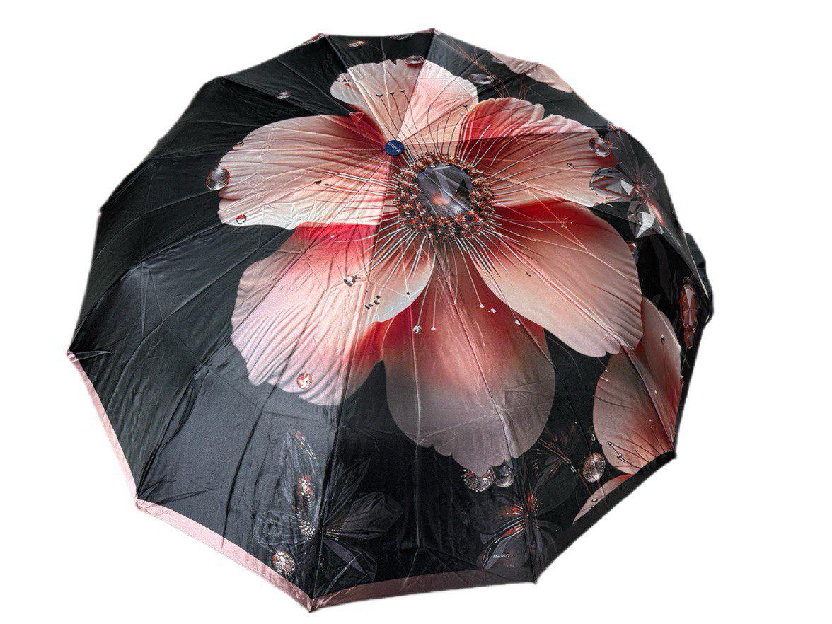 Парасолька жіноча автоматична Mario з квітковим 3D принтом 12 спиць 4 сегмента (456/1) - фото 2 Парасолька жіноча автоматична Mario з квітковим 3D принтом 12 спиць 4 сегмента (456/1) - фото 2