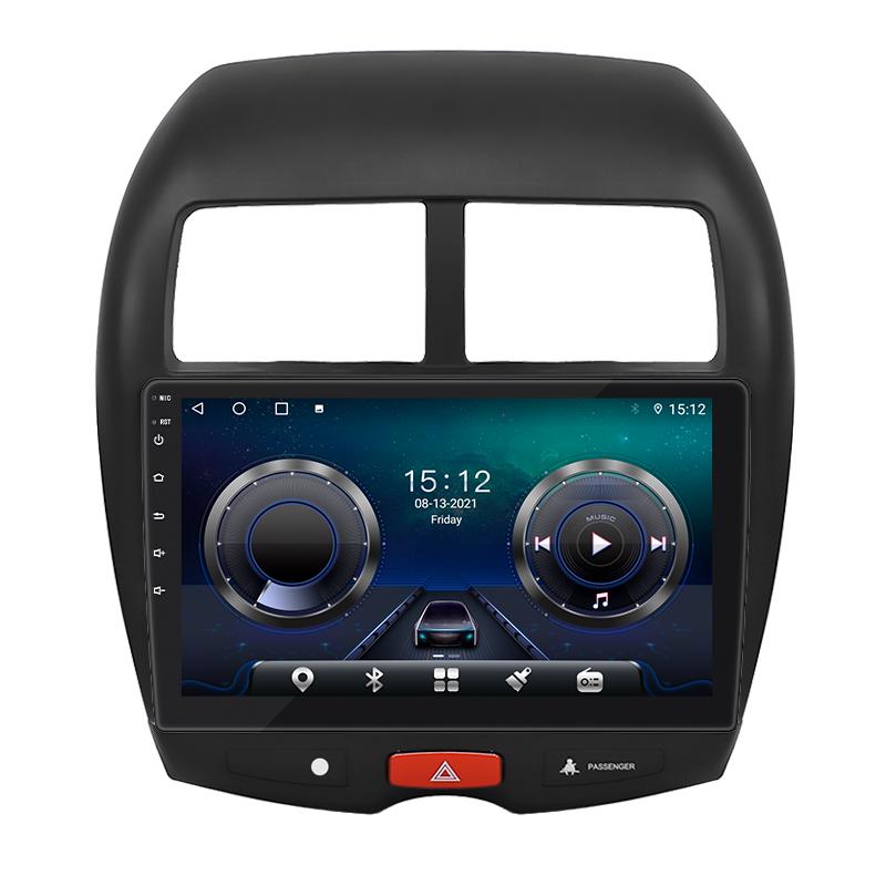 Штатная магнитола Lesko для Peugeot 4008 2012-2017 экран 10" 4/64Gb/ 4G/ Wi-Fi/ CarPlay Premium GPS Android
