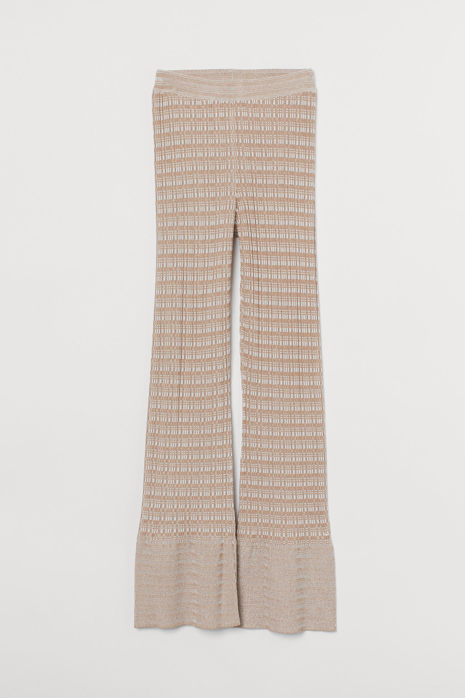 Брюки H&M р. M Бежевый меланж (15067902690)