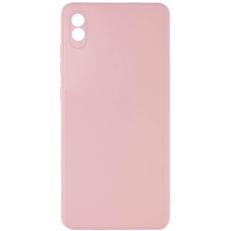 Противоударный силиконовый чехол Epik для Xiaomi Redmi 9A Candy Full Camera Розовый/Pink Sand