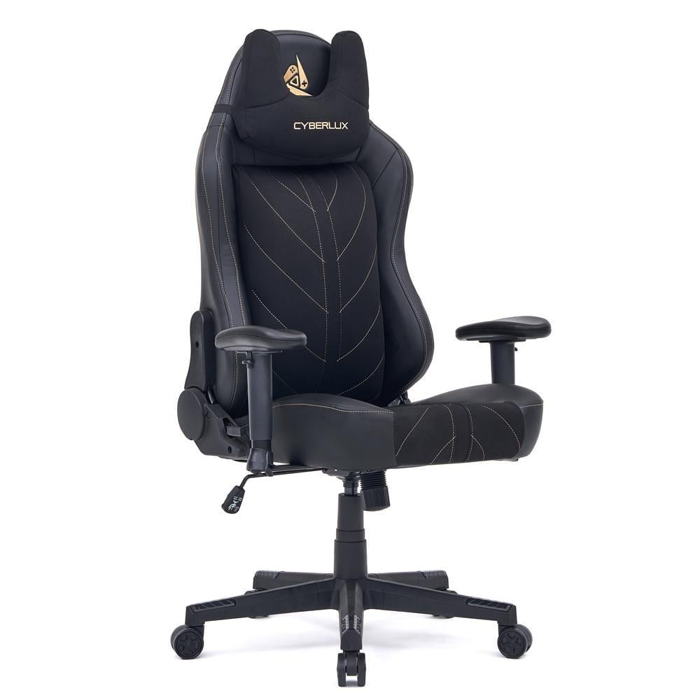 Геймерское кресло Cyberlux Helios Black (GM-204 B)