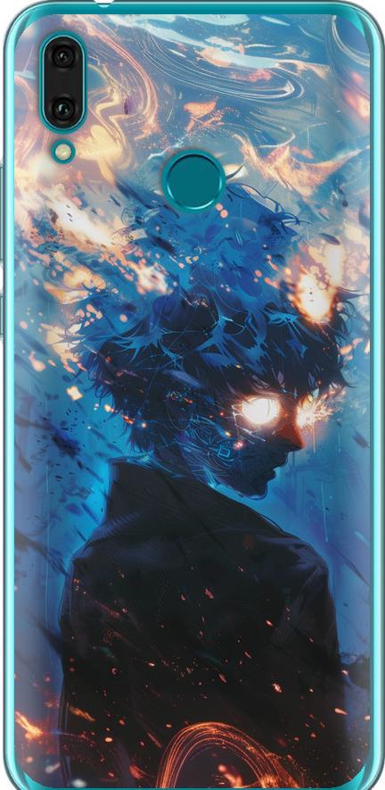 Чехол на Huawei Y9 2019 Сатору Годжо (6129u-1602-42517) Чехол на Huawei Y9 2019 Сатору Годжо (6129u-1602-42517)